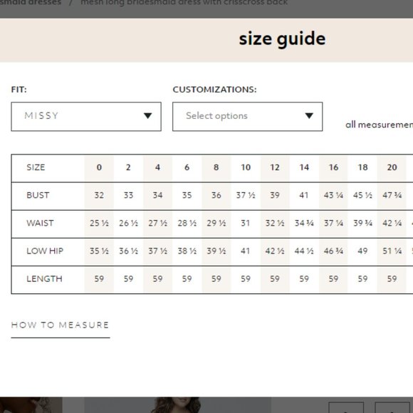 NWT David's Bridal Mesh Long Bridesmaid Dress, Crisscross Back - Picture 5 of 13
